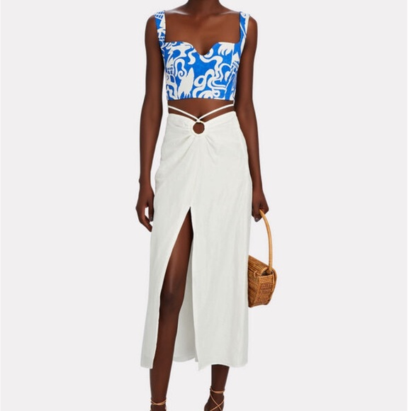 Mara Hoffman Jini Hemp Crop Top - Picture 3 of 8